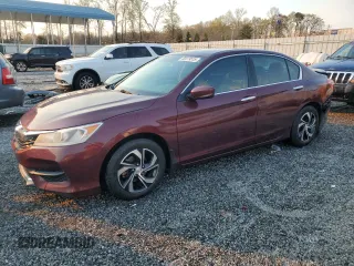 2017 Honda Accord Sedan LX with VIN 1HGCR2F30HA232458, listed as a Copart auction lot 50519515 with 126,589 mi miles and Salvage Title. Bid and sale history available at carsss.com. Image 1.