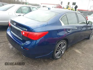 2017 Infiniti Q50 Premium with VIN JN1EV7AR1HM840017, listed as a IAAI auction lot 41006689 with Not provided miles and . Bid and sale history available at DreamBid. Image 4.