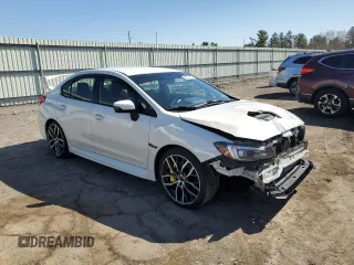 2019 Subaru WRX STI with VIN JF1VA2R64K9822438, listed as a Copart auction lot 48724355 with 58,218 mi miles and Salvage Title. Bid and sale history available at carsss.com. Image 4.