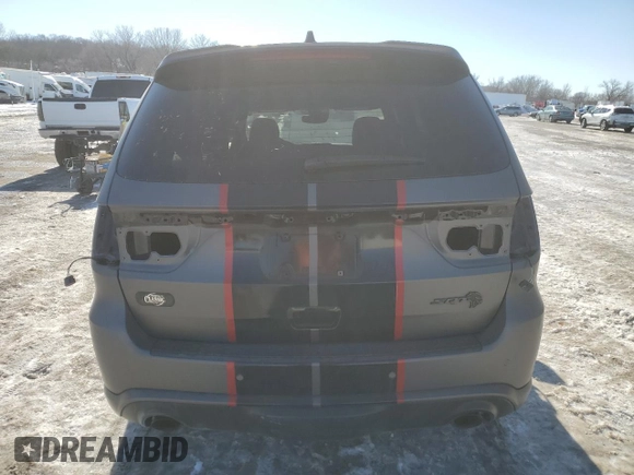 2021 Dodge Durango SRT Hellcat with VIN 1C4SDJH97MC788608, listed as a Copart auction lot 88747755 with 17,846 mi miles and Salvage title. Bid and sale history available at DreamBid. Image 6.