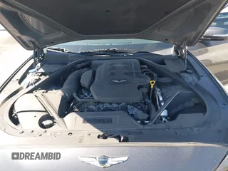 2018 Genesis G80 3.8L z VIN KMHGN4JEXJU283935, wystawiony jako IAAI lot #41750441 z przebiegiem 70 165 mil mil oraz . Historia ofert i sprzedaży dostępna na DreamBid. Obrazek 10.