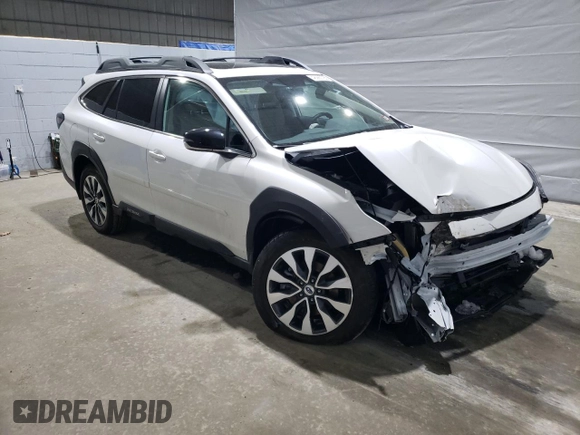 2025 Subaru Outback Limited with VIN 4S4BTANC2S3131081, listed as a Copart auction lot 48285795 with 7,210 mi miles and Salvage title. Bid and sale history available at DreamBid. Image 4.