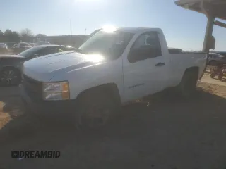 2011 Chevrolet Silverado 1500 Work Truck with VIN 1GCNCPEAXBZ379367, listed as a Copart auction lot 46596775 with 163,218 mi miles and Salvage Title. Bid and sale history available at DreamBid. Image 1.
