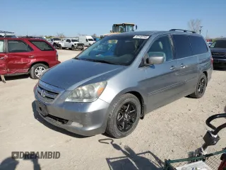 2007 Honda Odyssey Touring z VIN 5FNRL38887B062123, wystawiony jako Copart lot #52140755 z przebiegiem 240 710 mil mil oraz Szkoda całkowita • Salvage title. Historia ofert i sprzedaży dostępna na DreamBid. Obrazek 1.