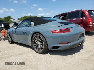 2017 Porsche 911 Carrera with VIN WP0CA2A90HS142156, listed as a Copart auction lot 65839223 with 23,737 mi miles. Bid and sale history available at carsss.com. Image 2.