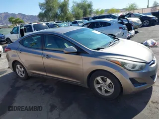 2014 Hyundai Elantra SE with VIN 5NPDH4AE5EH515999, listed as a IAAI auction lot 42100361 with 177,802 mi miles and . Bid and sale history available at DreamBid. Image 13.