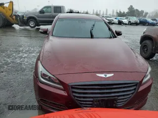 2015 Hyundai Genesis 3.8L with VIN KMHGN4JEXFU037765, listed as a Copart auction lot 39617454 with 0 mi miles. Bid and sale history available at carsss.com. Image 5.