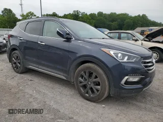 2017 Hyundai Santa Fe Ultimate z VIN 5XYZWDLA8HG496236, wystawiony jako Copart lot #58387285 z przebiegiem 106 987 mil mil oraz Tytuł czysty. Historia ofert i sprzedaży dostępna na DreamBid. Obrazek 4.