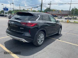 2023 Infiniti QX50 Luxe с VIN 3PCAJ5BA0PF108571, выставлен на аукционе Copart как лот 55844335 с пробегом 14 488 миль миль и Списание • Salvage title. История ставок и продаж доступна на DreamBid. Изображение 4.