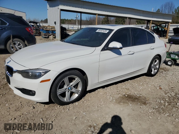 2015 BMW 3 Series 328i with VIN WBA3C1C59FK120469, listed as a Copart auction lot 46492435 with 114,970 mi miles and Salvage Title. Bid and sale history available at carsss.com. Image 1.