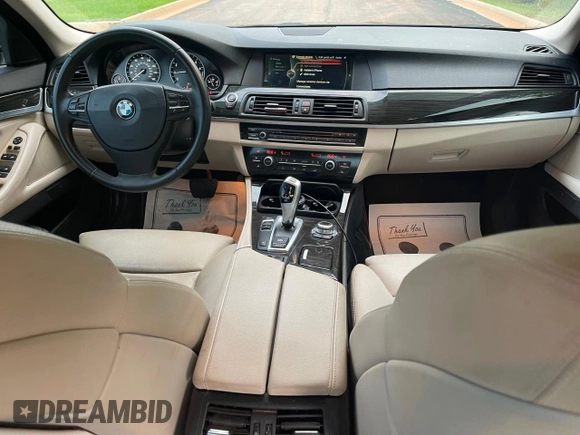 2013 BMW 5 Series 528i with VIN WBAXG5C55DDY31245, listed as a Copart auction lot 54993245 with 118,760 mi miles and Clean Title. Bid and sale history available at carsss.com. Image 9.