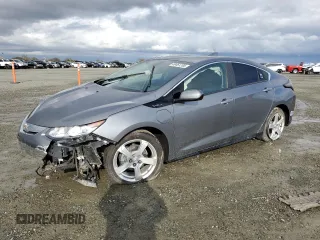 2018 Chevrolet Volt LT with VIN 1G1RC6S53JU153419, listed as a Copart auction lot 49451285 with 93,260 mi miles and Salvage Title. Bid and sale history available at carsss.com. Image 1.