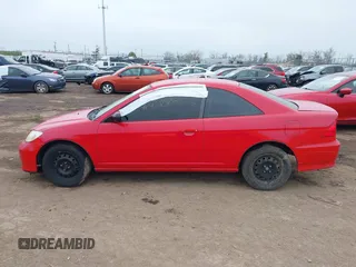 2005 Honda Civic Cpe LX with VIN 1HGEM22595L022293, listed as a IAAI auction lot 42008332 with 1 mi miles. Bid and sale history available at carsss.com. Image 14.