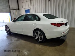 2025 Mercedes-Benz C 300 with VIN W1KAF4HB5SR256235, listed as a Copart auction lot 54407365 with 4,645 mi miles and Clean Title. Bid and sale history available at DreamBid. Image 2.