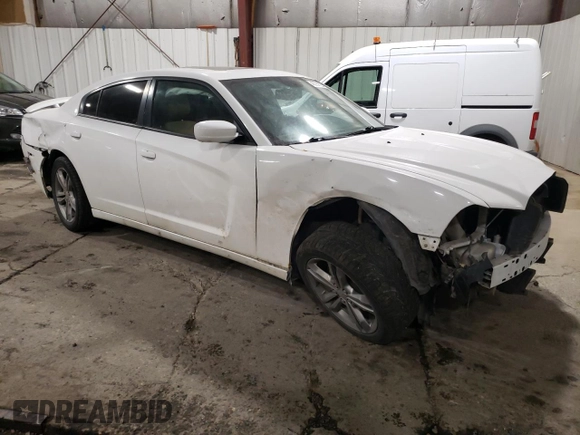 2014 Dodge Charger SXT with VIN 2C3CDXJG2EH232385, listed as a Copart auction lot 46274125 with 112,871 mi miles and Salvage Title. Bid and sale history available at carsss.com. Image 4.