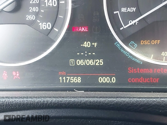 2013 BMW 3 Series 328i xDrive with VIN WBA3B3C59DJ810112, listed as a IAAI auction lot 42457122 with 117,568 mi miles and . Bid and sale history available at DreamBid. Image 15.