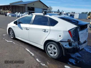 2010 Toyota Prius II with VIN JTDKN3DU7A5053503, listed as a IAAI auction lot 41518752 with 166,155 mi miles. Bid and sale history available at carsss.com. Image 3.