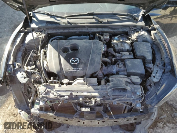 2018 Mazda 6 Touring with VIN JM1GL1VM4J1307609, listed as a Copart auction lot 44361415 with 88,650 mi miles and Salvage Title. Bid and sale history available at DreamBid. Image 12.