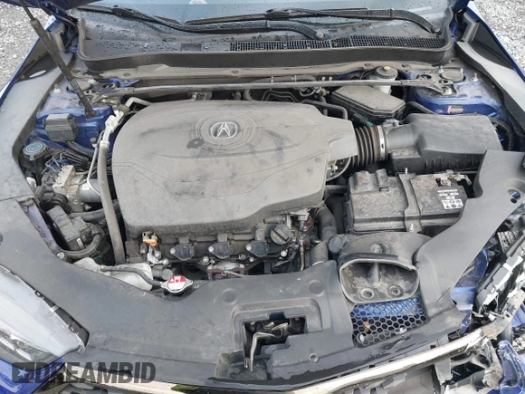 2018 Acura TLX w/A-SPEC Pkg with VIN 19UUB3F66JA004821, listed as a IAAI auction lot 41502028 with 53,317 mi miles. Bid and sale history available at carsss.com. Image 10.