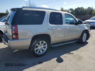 2013 GMC Yukon Denali with VIN 1GKS2EEF0DR267478, listed as a Copart auction lot 49575025 with 53,637 mi miles and Salvage Title. Bid and sale history available at carsss.com. Image 3.