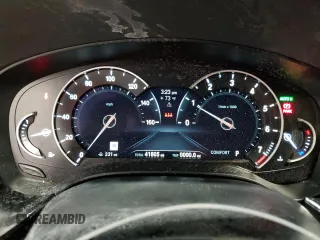2018 BMW 5 Series 540i with VIN WBAJE5C5XJG918502, listed as a Copart auction lot 44766125 with 41,805 mi miles and Salvage title. Bid and sale history available at DreamBid. Image 9.