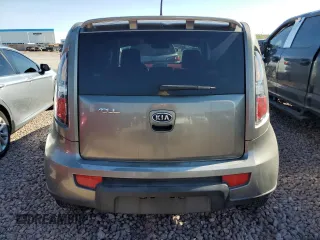 2010 Kia Soul + with VIN KNDJT2A22A7044114, listed as a Copart auction lot 69849854 with 122,320 mi miles and Salvage Title. Bid and sale history available at carsss.com. Image 6.