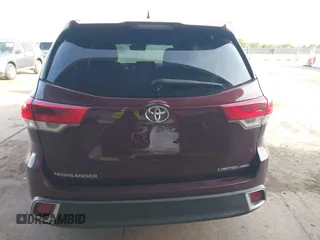 2019 Toyota Highlander Limited with VIN 5TDDZRFH5KS948600, listed as a IAAI auction lot 41848512 with 73,764 mi miles and . Bid and sale history available at DreamBid. Image 16.