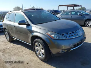 2006 Nissan Murano S with VIN JN8AZ08T56W420288, listed as a IAAI auction lot 41297686 with 173,826 mi miles. Bid and sale history available at carsss.com. Image 1.