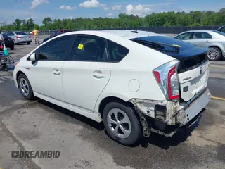 2015 Toyota Prius Four with VIN JTDKN3DU5F1876137, listed as a IAAI auction lot 42060062 with 287,361 mi miles. Bid and sale history available at carsss.com. Image 3.