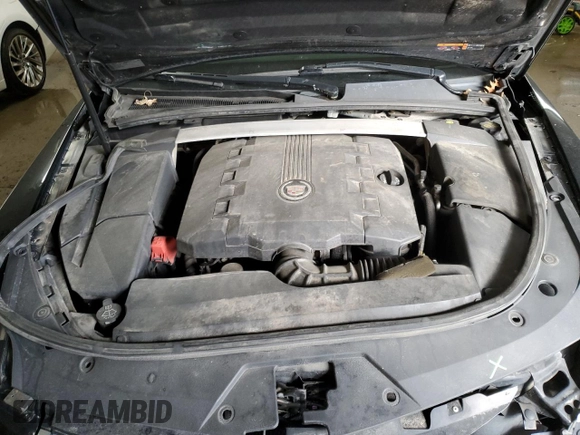2013 Cadillac CTS with VIN 1G6DM5E34D0119653, listed as a Copart auction lot 49846565 with 160,335 mi miles and Salvage Title. Bid and sale history available at DreamBid. Image 11.
