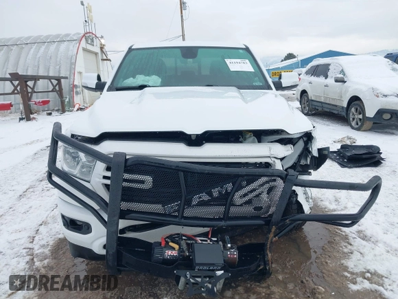 2019 Ram 1500 Big Horn with VIN 1C6SRFFT4KN898375, listed as a IAAI auction lot 41194783 with 54,513 mi miles and . Bid and sale history available at DreamBid. Image 12.