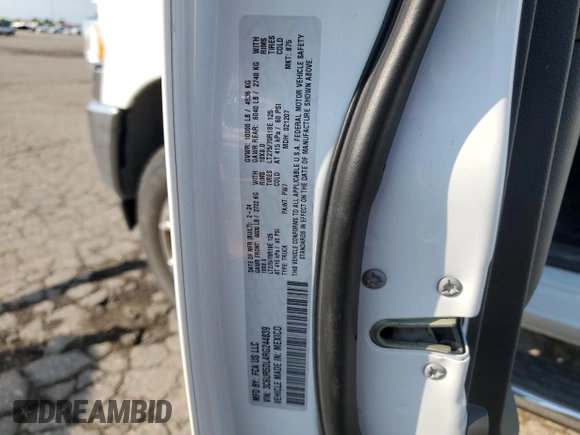 2024 Ram 2500 Big Horn z VIN 3C6UR5DL4RG244839, wystawiony jako Copart lot #61652285 z przebiegiem 36 450 mil mil oraz Czysty tytuł • Clean title. Historia ofert i sprzedaży dostępna na DreamBid. Obrazek 13.