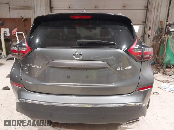 2019 Nissan Murano SL with VIN 5N1AZ2MS6KN143523, listed as a IAAI auction lot 41212120 with 99,812 mi miles and . Bid and sale history available at DreamBid. Image 16.