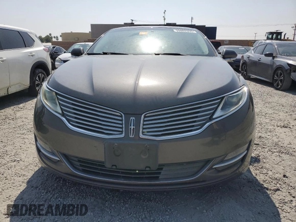 2015 Lincoln MKZ with VIN 3LN6L2J90FR627540, listed as a Copart auction lot 59802935 with 52,510 mi miles and Clean title. Bid and sale history available at DreamBid. Image 5.