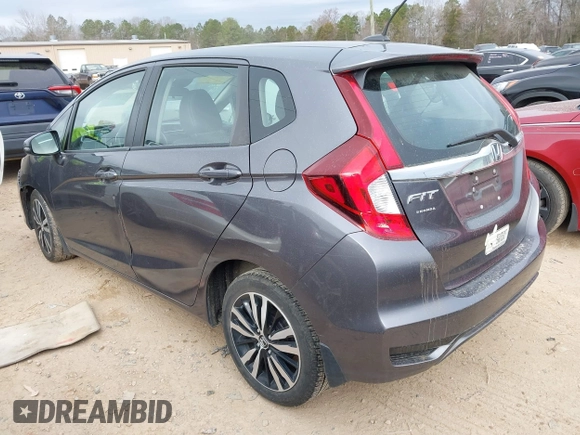 2018 Honda Fit EX-L with VIN 3HGGK5H9XJM705395, listed as a IAAI auction lot 41522426 with 20,009 mi miles. Bid and sale history available at carsss.com. Image 3.