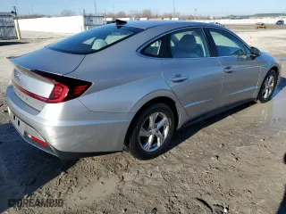 2020 Hyundai Sonata SE with VIN 5NPEG4JA2LH022427, listed as a Copart auction lot 41863854 with 52,216 mi miles and Salvage Title. Bid and sale history available at carsss.com. Image 3.