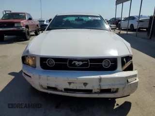 2007 Ford Mustang Deluxe with VIN 1ZVFT80N875283866, listed as a Copart auction lot 50806135 with 99,858 mi miles and Salvage Title. Bid and sale history available at carsss.com. Image 5.
