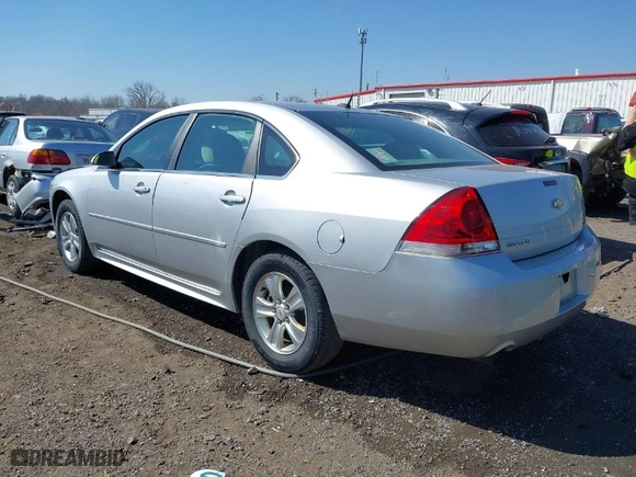 2015 Chevrolet Impala Limited LS with VIN 2G1WA5E32F1144078, listed as a IAAI auction lot 41750726 with 184,996 mi miles. Bid and sale history available at carsss.com. Image 3.