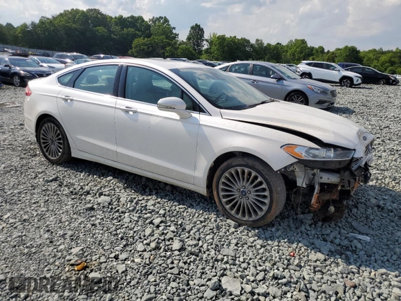 2016 Ford Fusion Titanium with VIN 3FA6P0D90GR286625, listed as a Copart auction lot 57216665 with 173,100 mi miles and Salvage title. Bid and sale history available at DreamBid. Image 4.