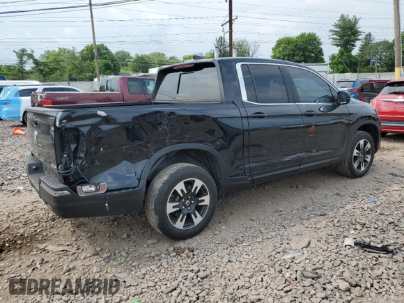 2020 Honda Ridgeline RTL with VIN 5FPYK3F57LB030174, listed as a Copart auction lot 59985415 with 43,095 mi miles and Salvage title. Bid and sale history available at DreamBid. Image 3.