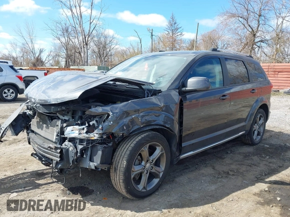2017 Dodge Journey Crossroad Plus с VIN 3C4PDCGG9HT553915, выставлен на аукционе IAAI как лот 42047421 с пробегом 81 276 миль миль и . История ставок и продаж доступна на DreamBid. Изображение 2.