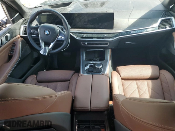 2024 BMW X5 xDrive40i with VIN 5UX23EU0XR9V36288, listed as a Copart auction lot 60028085 with Not provided miles and Salvage title. Bid and sale history available at DreamBid. Image 8.