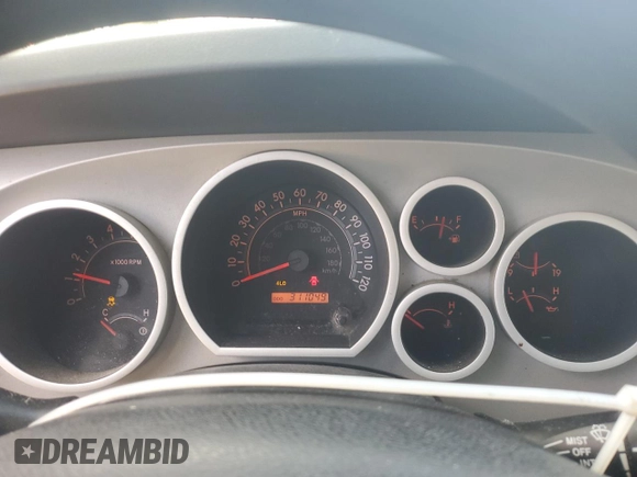2008 Toyota Tundra 4WD Truck with VIN 5TBBT54118S464769, listed as a Copart auction lot 50548195 with 311,049 mi miles and Salvage Title. Bid and sale history available at carsss.com. Image 9.