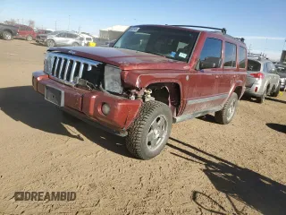 2007 Jeep Commander Sport with VIN 1J8HG48P17C573241, listed as a Copart auction lot 85022854 with 222,674 mi miles and Salvage Title. Bid and sale history available at carsss.com. Image 1.