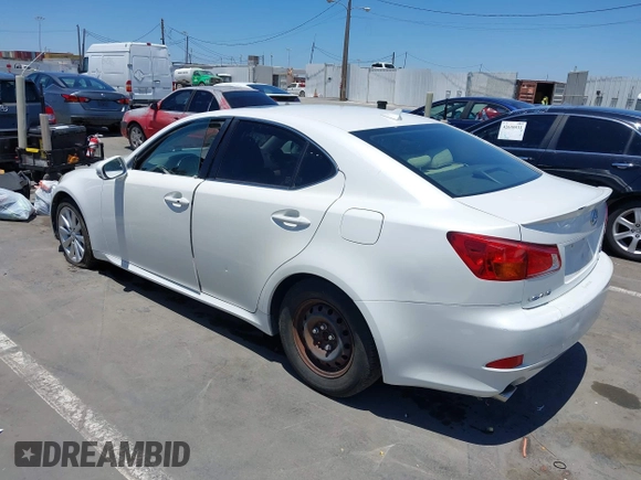 2010 Lexus IS 250 with VIN JTHBF5C25A5124737, listed as a IAAI auction lot 42636954 with Not provided miles and . Bid and sale history available at DreamBid. Image 3.