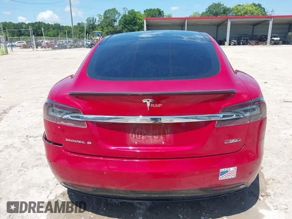 2016 Tesla Model S 90D with VIN 5YJSA1E48GF144821, listed as a IAAI auction lot 42206473 with 129,624 mi miles and . Bid and sale history available at DreamBid. Image 16.