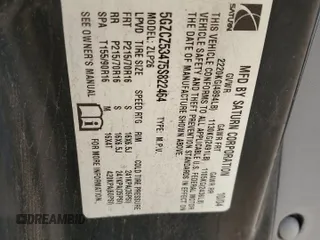 2005 Saturn VUE with VIN 5GZCZ53475S822464, listed as a Copart auction lot 52644605 with 159,384 mi miles and Salvage Title. Bid and sale history available at DreamBid. Image 14.