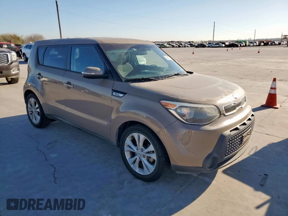 2014 Kia Soul + with VIN KNDJP3A51E7060881, listed as a Copart auction lot 49647825 with 112,908 mi miles and Salvage Title. Bid and sale history available at carsss.com. Image 4.
