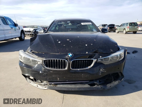 2018 BMW 4 Series 440i with VIN WBA4J5C53JBF06298, listed as a Copart auction lot 41613745 with 151,770 mi miles and Salvage Title. Bid and sale history available at DreamBid. Image 5.
