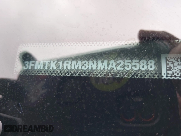 2022 Ford Mustang Mach-E Select z VIN 3FMTK1RM3NMA25588, wystawiony jako IAAI lot #42181256 z przebiegiem 44 753 mil mil oraz . Historia ofert i sprzedaży dostępna na DreamBid. Obrazek 9.